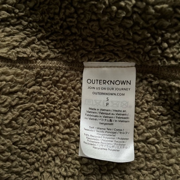Outerknown Skyline full zip fleece jacket Worn maybe twice. Excellent condition - Picture 3 of 4